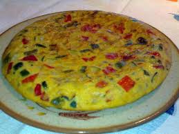 TORTILLA DE PATATAS Y VERDURAS